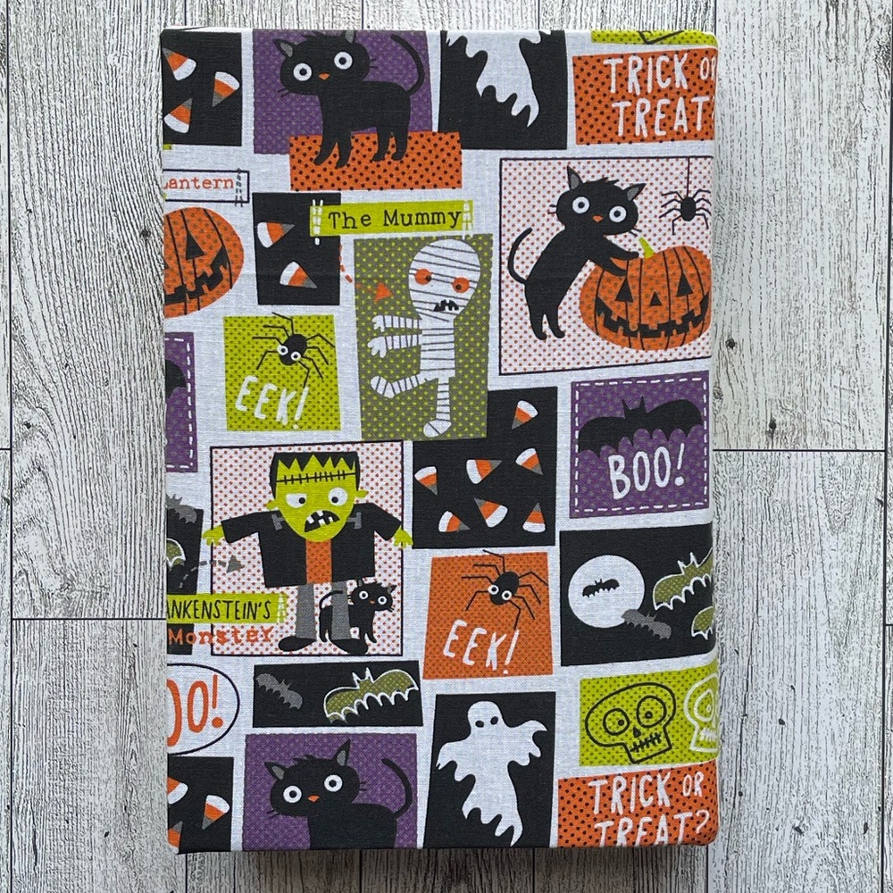 New Halloween Linen Wrapped Decorative Book Mummy Boo Hand-Wrapped Spooky Decor - Picture 7 of 7